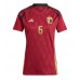 Maglie da calcio Belgio Axel Witsel #6 Prima Maglia Femminile Europei 2024 Manica Corta